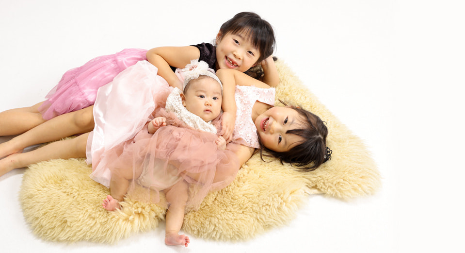 福井県越前市の写真スタジオでの子供の写真