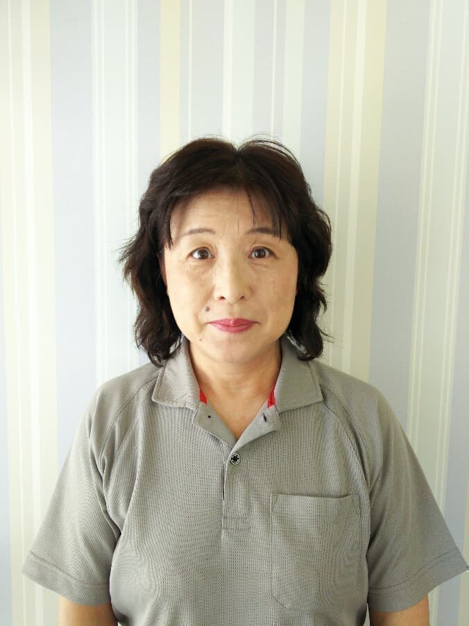 福井の60代の女の人の普段の写真