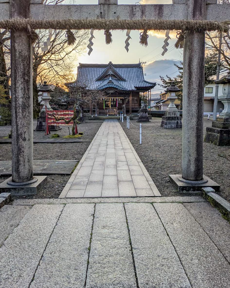 越前市の神明神社