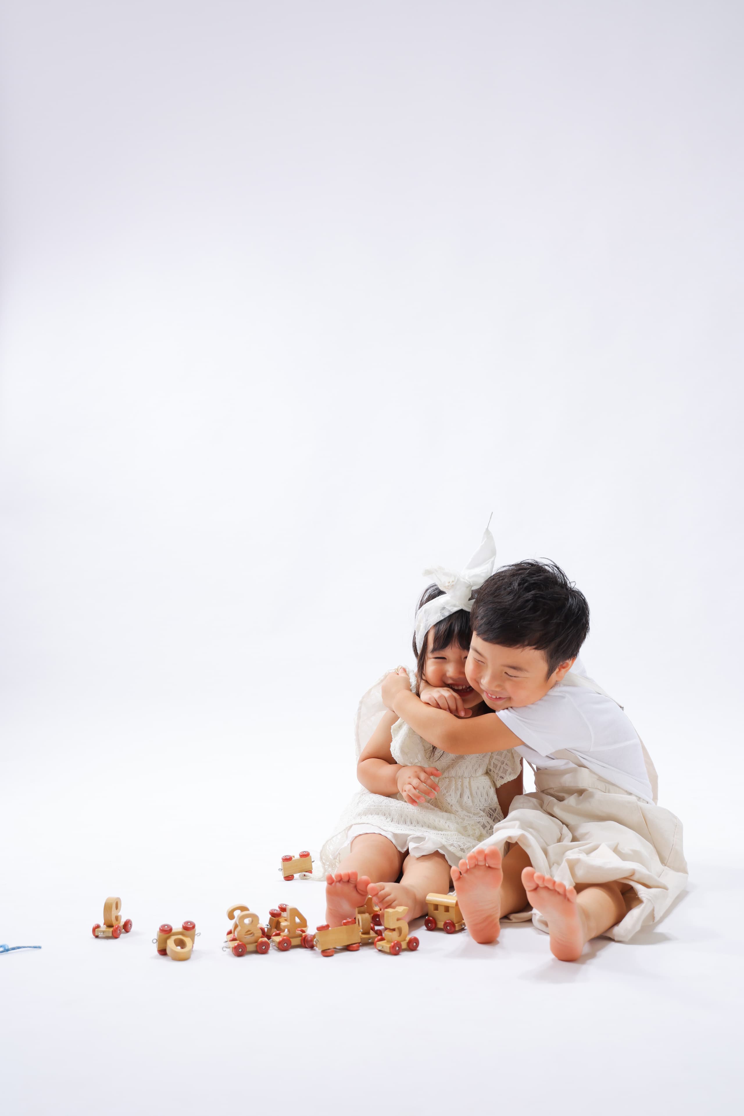 福井越前市のアオバフォトのスタジオで撮った子供の写真