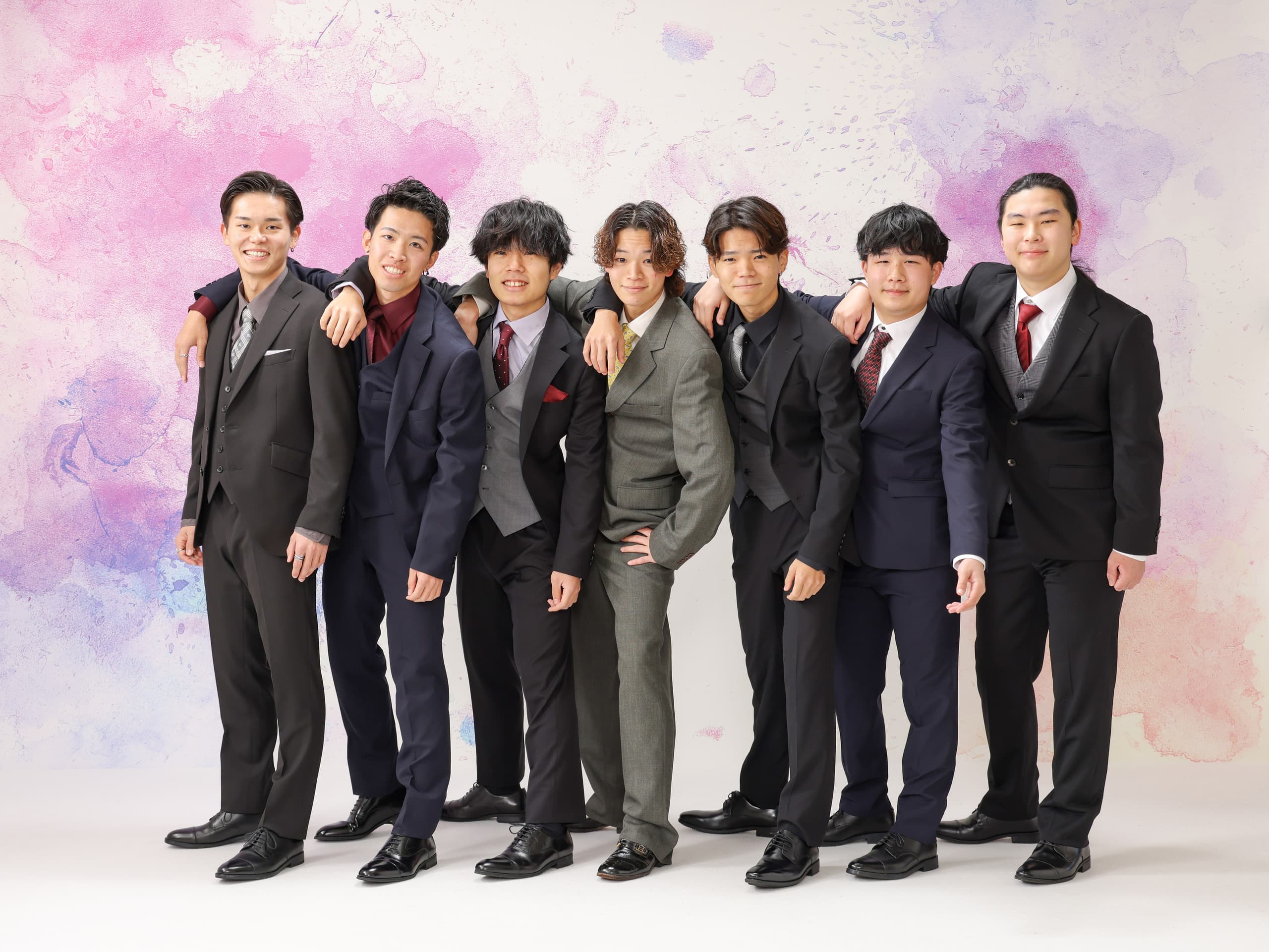 福井越前市のアオバフォトのスタジオで撮った二十歳の友達フォト