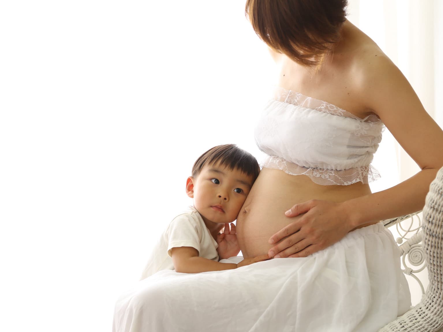 福井越前市のアオバフォトのスタジオで撮ったマタニティフォト